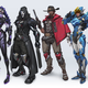 The new hero looks are kinda like the old hero looks but with more kneepads and LEDs.